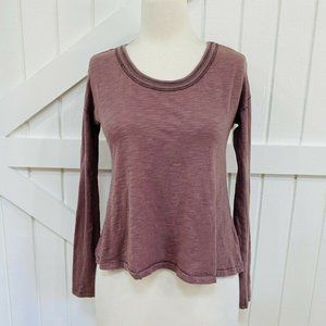 We The Free People XS / S Pink Blush Ruffle Back